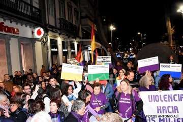 Telde se suma a la manifestación por la Igualdad (Foto Antonio Alí y TA)
